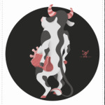 Animal Fashion: C is for Cow with a Clutch