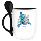 Кружка с ложкой