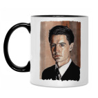 Кружка двухцветная