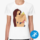 Женская спортивная футболка