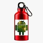 Металлическая бутылка 400 мл UV-DTF