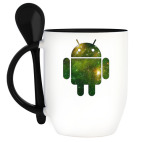 Кружка с ложкой