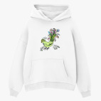 Толстовка худи оверсайз