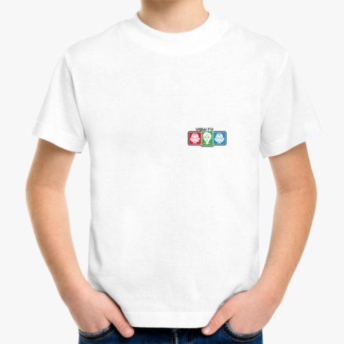 Детская футболка с принтом UGW