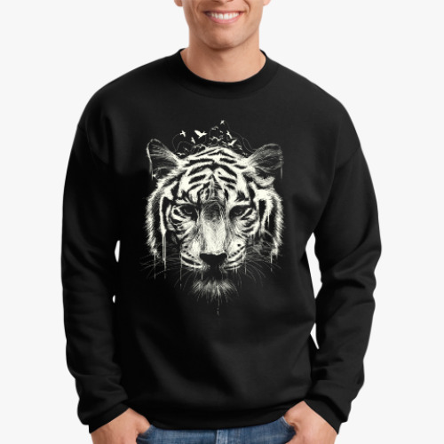 Свитшот с принтом Тигр