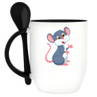 Кружка с ложкой