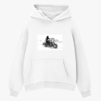 Толстовка худи оверсайз