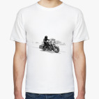 Классическая футболка Мотоцикл