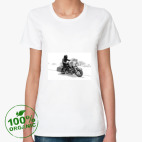 Женская футболка органик