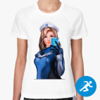 Женская спортивная футболка