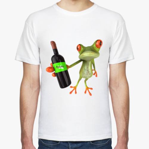 Футболка с принтом Жабун