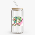 Банка с бамбуковой крышкой