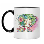 Кружка двухцветная