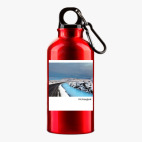 Металлическая бутылка 400 мл UV-DTF