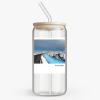 Банка с бамбуковой крышкой