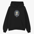 Толстовка худи оверсайз