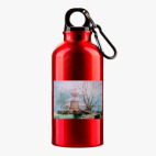 Металлическая бутылка 400 мл UV-DTF