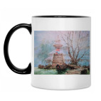 Кружка двухцветная