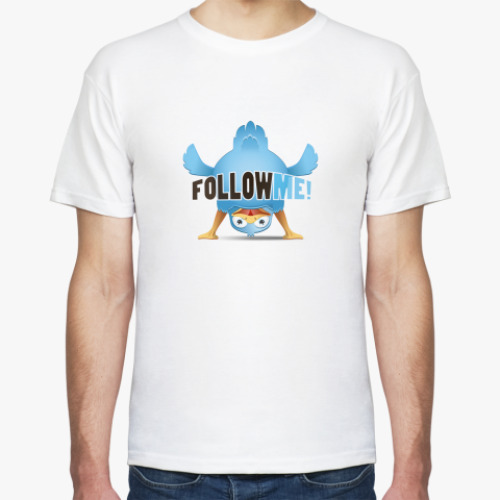 Футболка с принтом  футболка FOLLOW ME!