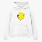 Толстовка худи оверсайз