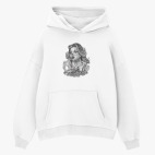 Толстовка худи оверсайз