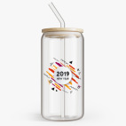 Банка с бамбуковой крышкой