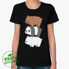 Женская футболка органик