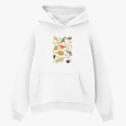 Толстовка худи оверсайз