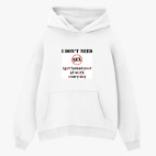 Толстовка худи оверсайз