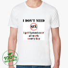 Мужская футболка органик