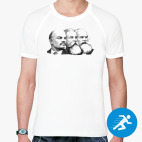 Мужская спортивная футболка