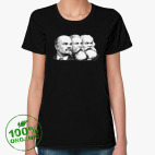 Женская футболка органик