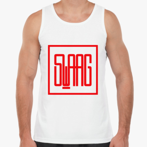 Майка с принтом SWAAG