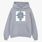 Толстовка худи оверсайз