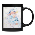 Кружка цветная UV-DTF