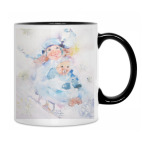 Кружка двухцветная