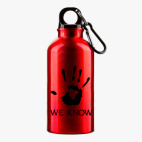 Металлическая бутылка 400 мл UV-DTF