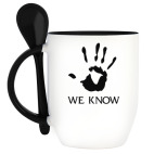 Кружка с ложкой