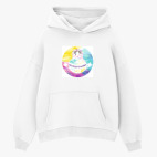 Толстовка худи оверсайз