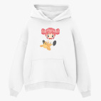 Толстовка худи оверсайз