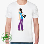 Мужская футболка органик