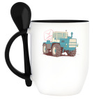 Кружка с ложкой