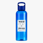 Прозрачная спортивная бутылка