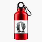 Металлическая бутылка 400 мл UV-DTF