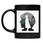 Кружка цветная UV-DTF