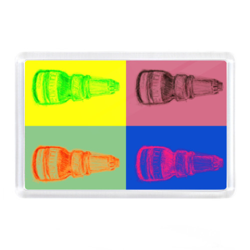 Магнит с принтом Будьте здоровы!