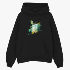 Толстовка худи оверсайз