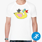 Мужская спортивная футболка