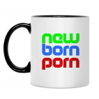 Кружка двухцветная