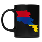 Кружка цветная UV-DTF